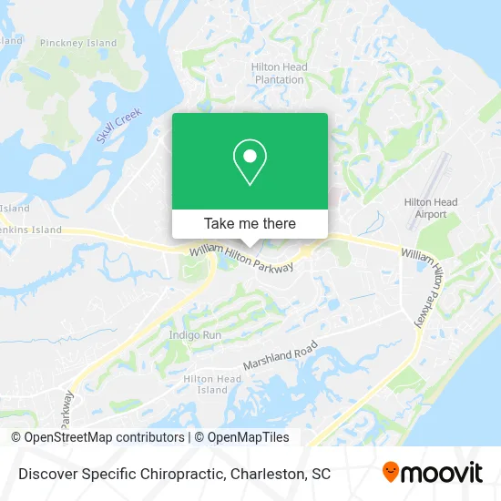 Discover Specific Chiropractic map