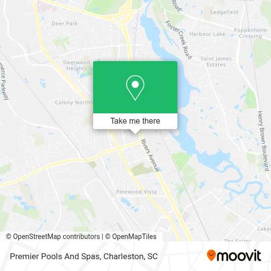 Premier Pools And Spas map