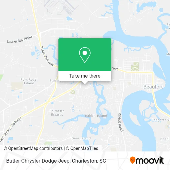 Butler Chrysler Dodge Jeep map