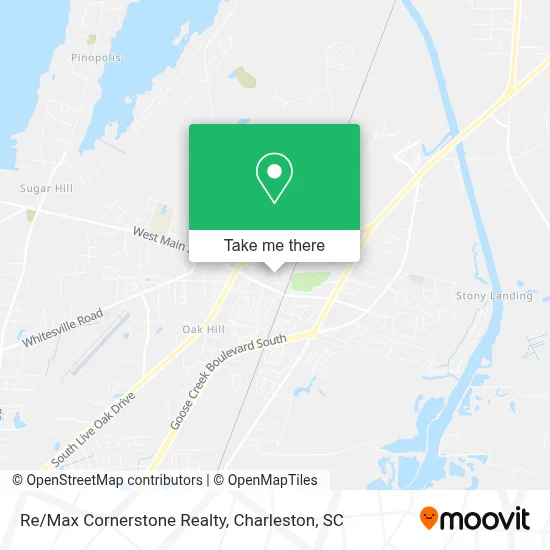 Re/Max Cornerstone Realty map