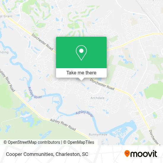 Cooper Communities map