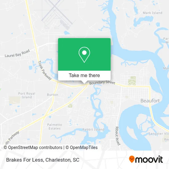 Brakes For Less map