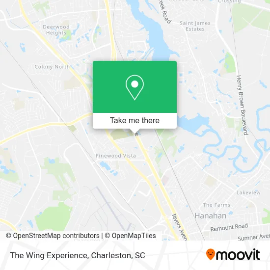 The Wing Experience map