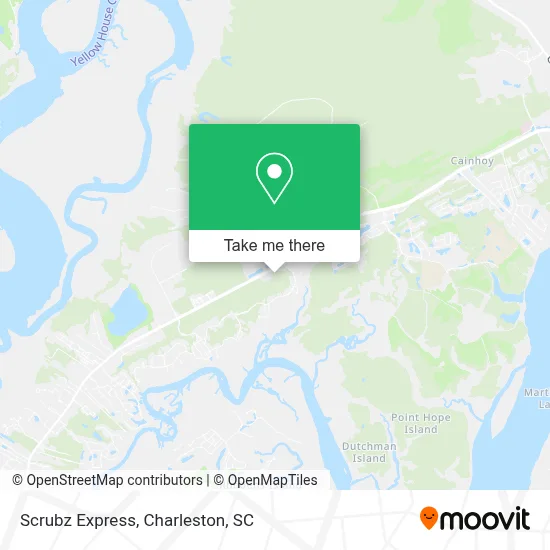 Scrubz Express map