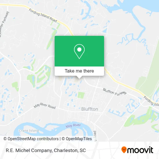 R.E. Michel Company map