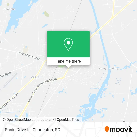 Sonic Drive-In map