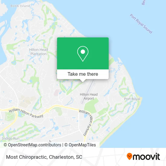 Most Chiropractic map