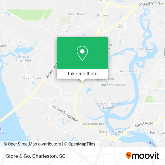 Store & Go map