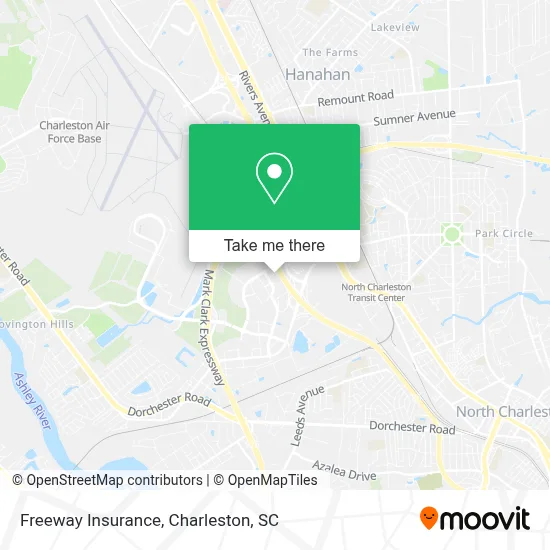 Freeway Insurance map
