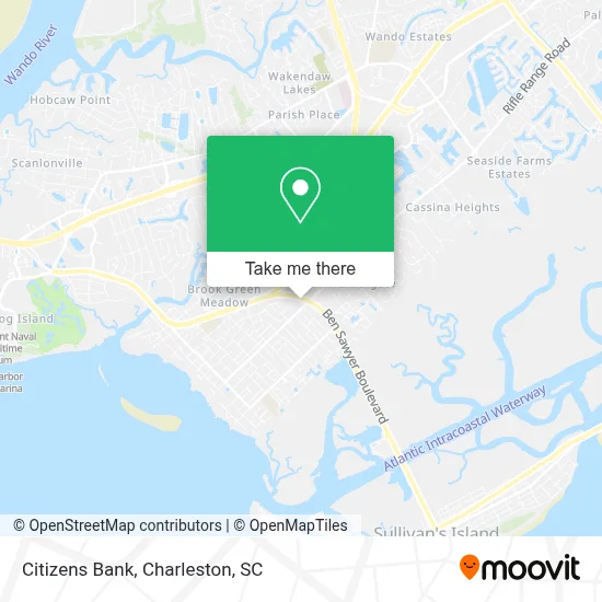 Citizens Bank map