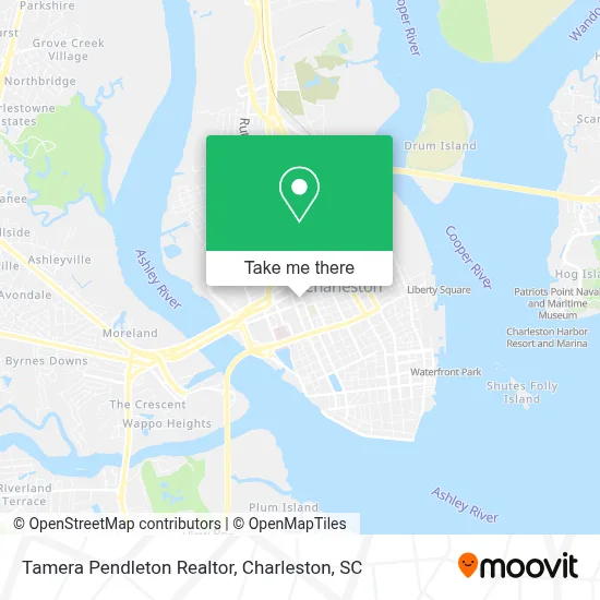 Tamera Pendleton Realtor map