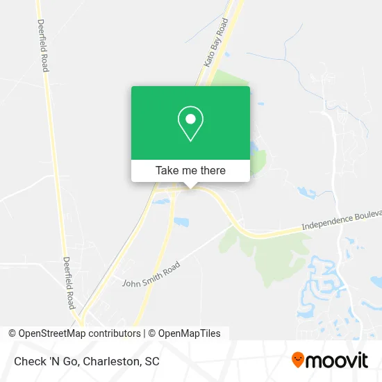 Check 'N Go map
