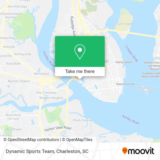 Dynamic Sports Team map