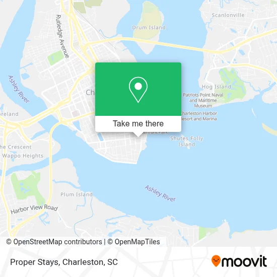Proper Stays map