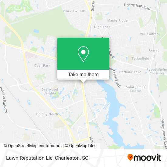 Lawn Reputation Llc map