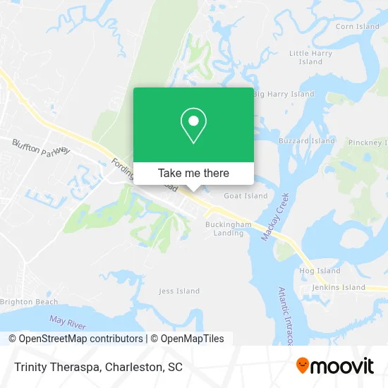Trinity Theraspa map