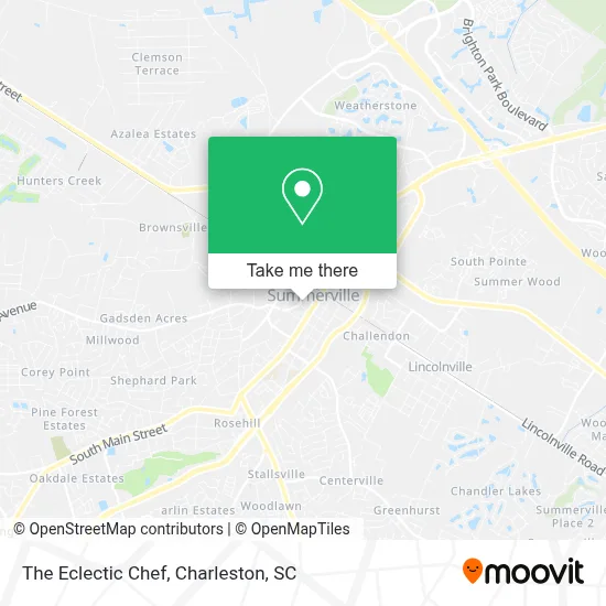 The Eclectic Chef map