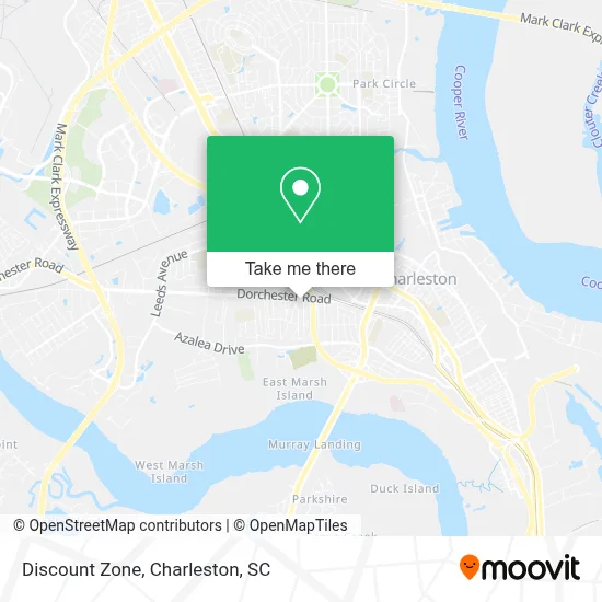 Discount Zone map