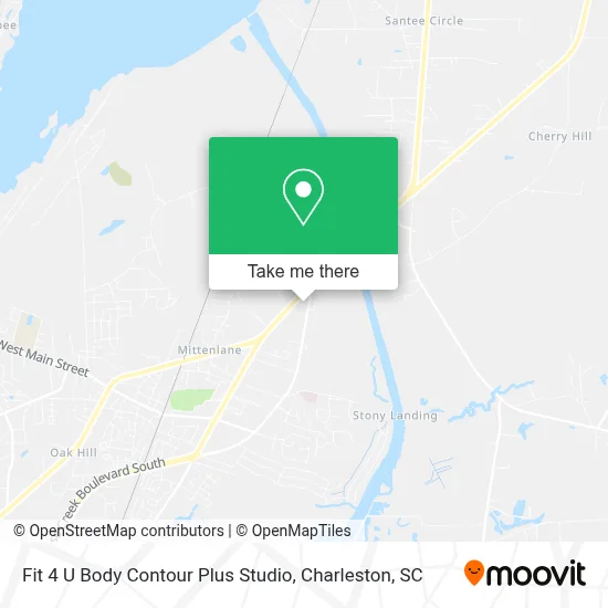 Fit 4 U Body Contour Plus Studio map