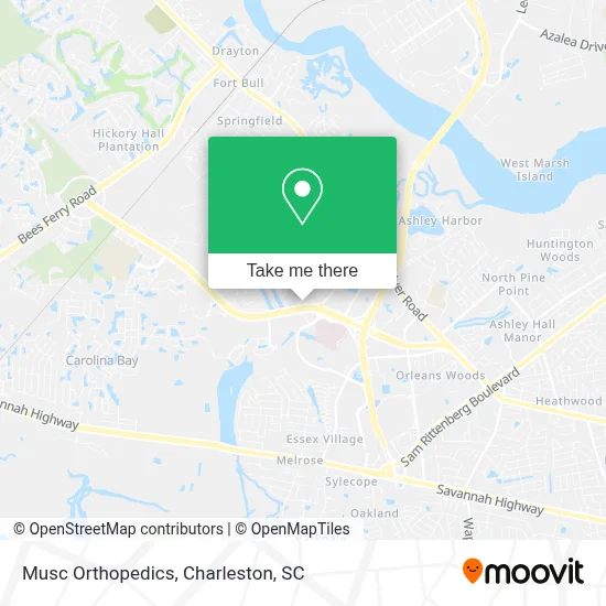 Musc Orthopedics map