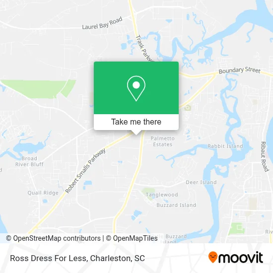 Ross Dress For Less map