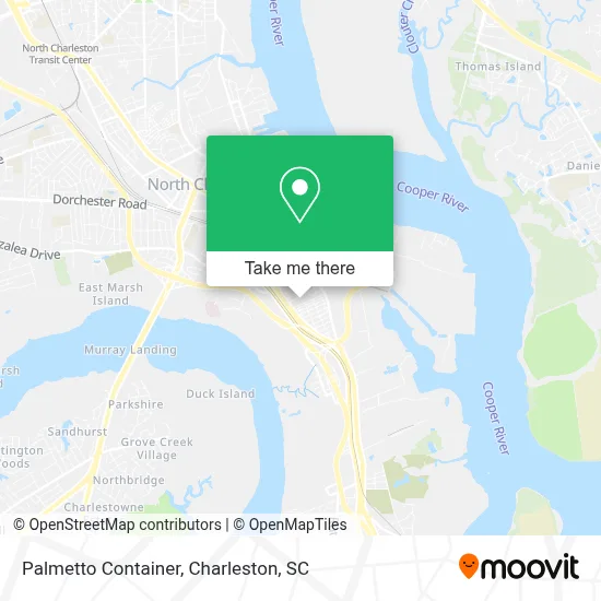 Palmetto Container map
