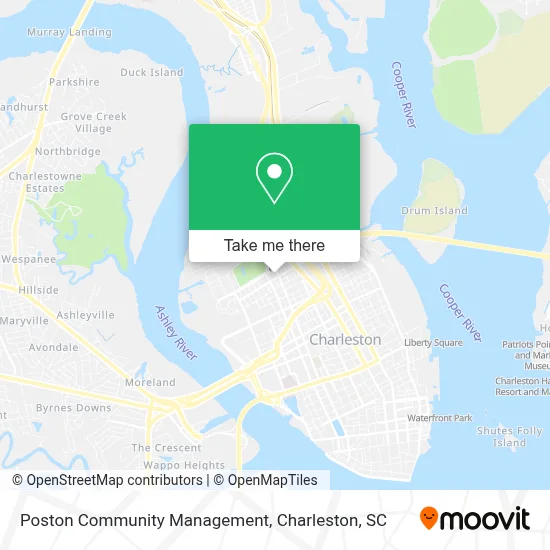 Poston Community Management map