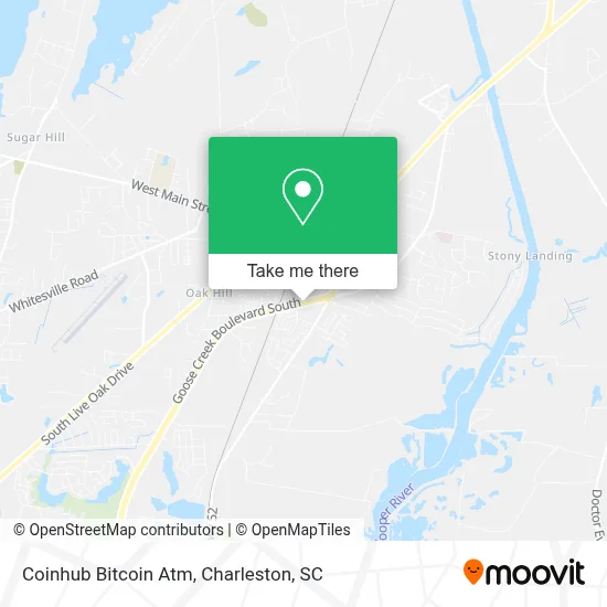 Coinhub Bitcoin Atm map