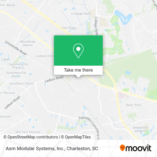 Asm Modular Systems, Inc. map