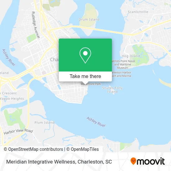Meridian Integrative Wellness map