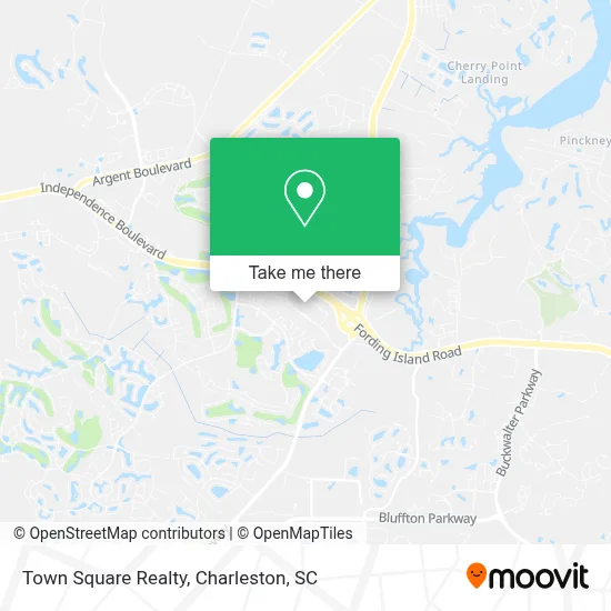 Town Square Realty map