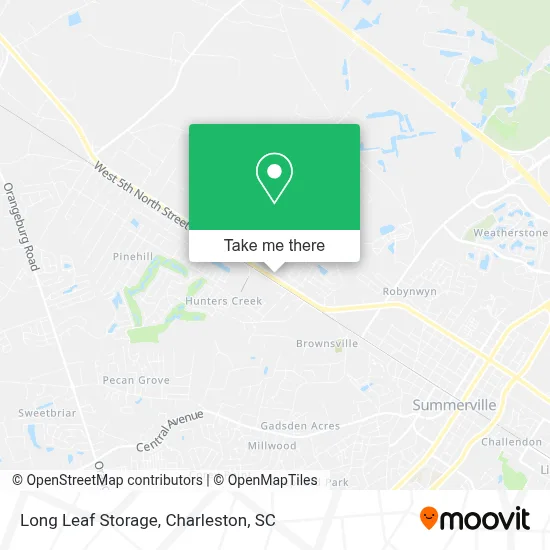 Long Leaf Storage map
