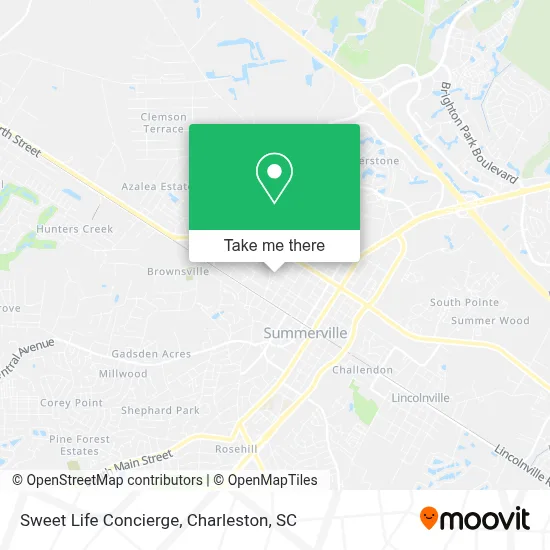 Sweet Life Concierge map