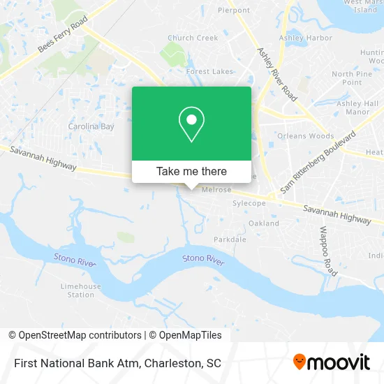 First National Bank Atm map