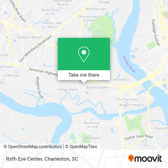 Rsfh Eye Center map