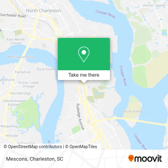Mescons map