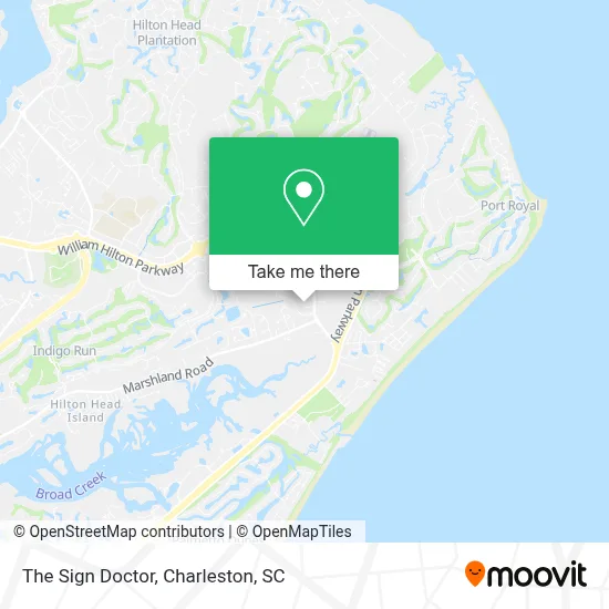 The Sign Doctor map