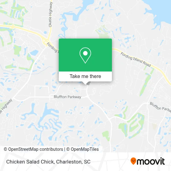 Chicken Salad Chick map