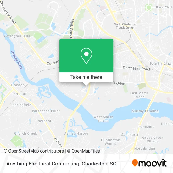 Anything Electrical Contracting map