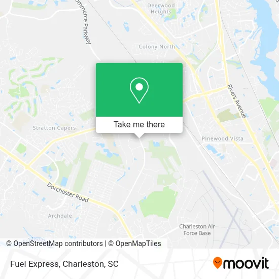Fuel Express map
