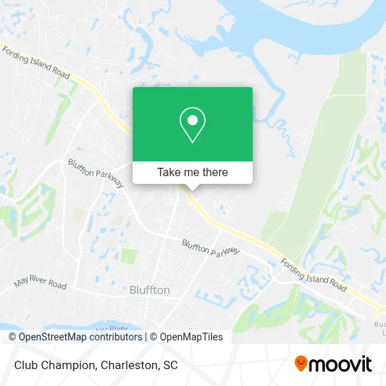 Club Champion map