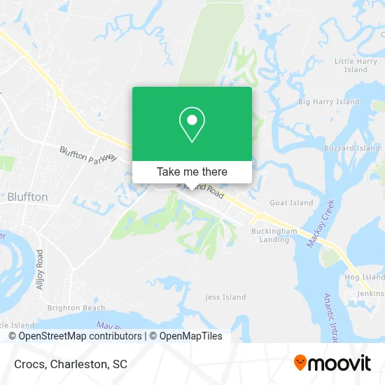 Crocs map
