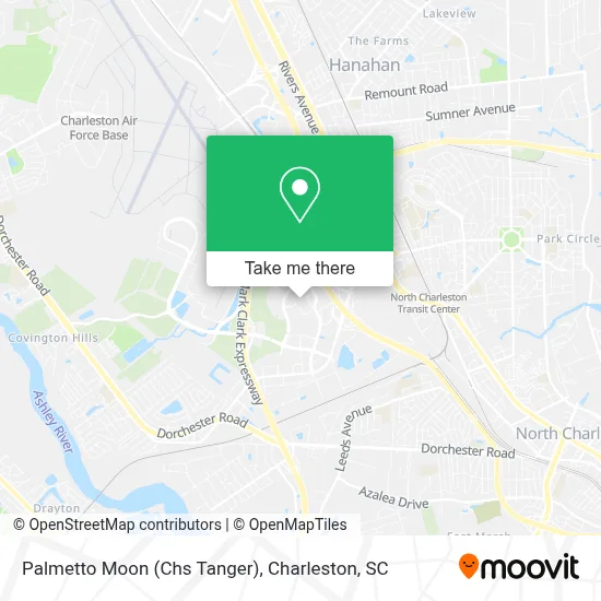 Palmetto Moon (Chs Tanger) map