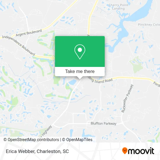 Erica Webber map