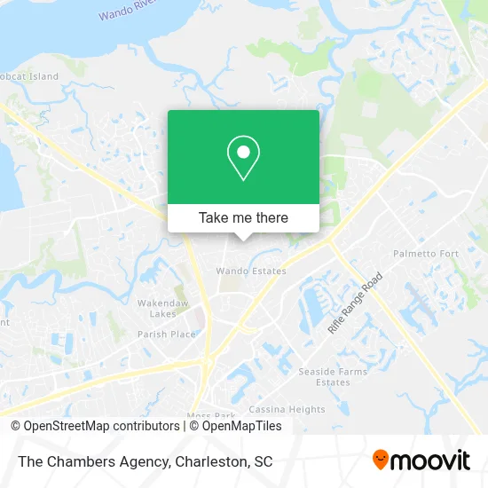 The Chambers Agency map