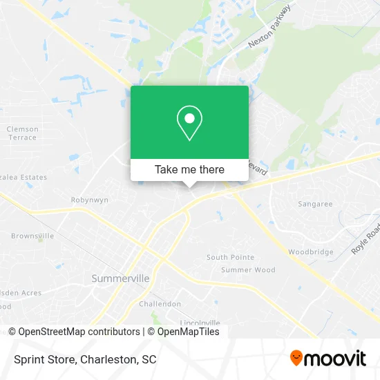 Sprint Store map