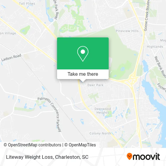 Liteway Weight Loss map