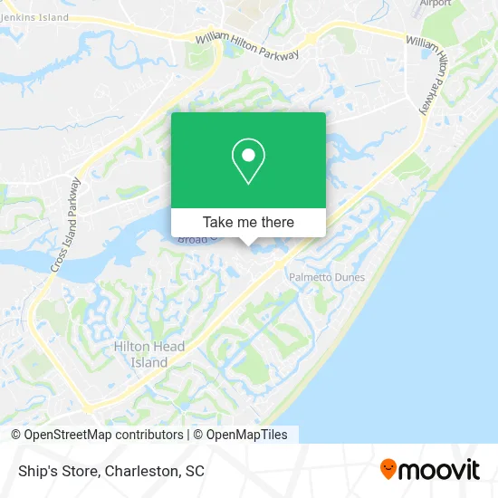 Ship's Store map