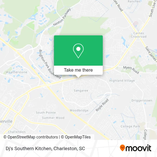 Dj's Southern Kitchen map