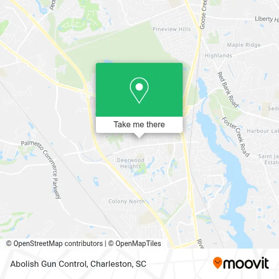 Abolish Gun Control map